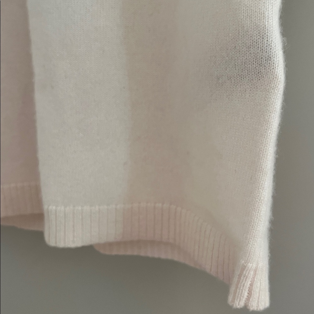 J.Crew | Cashmere relaxed-fit t-shirt | Snow | Size S - Picture 5 of 15